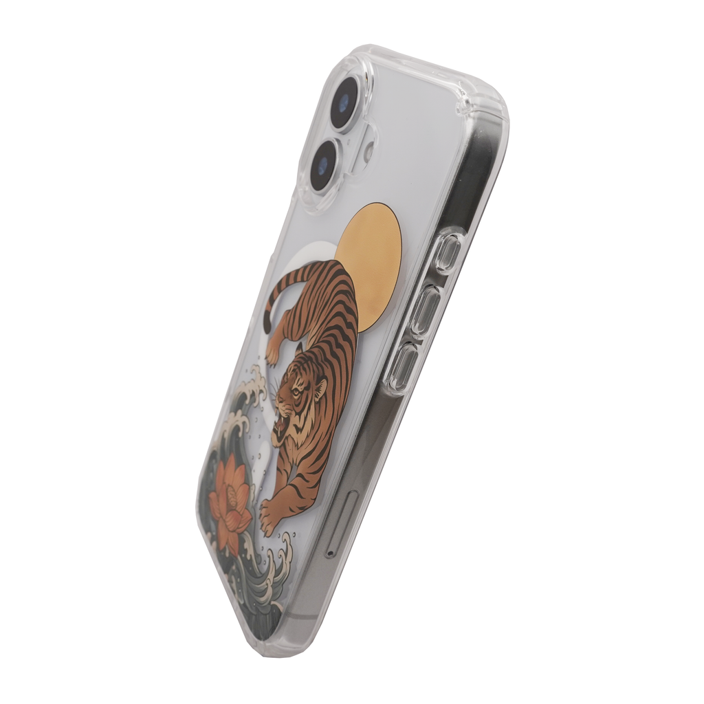 Lotus Tiger magsafe Case for iPhone 17 Series