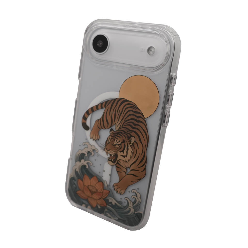 Lotus Tiger MagSafe Case for iPhone 17 Series