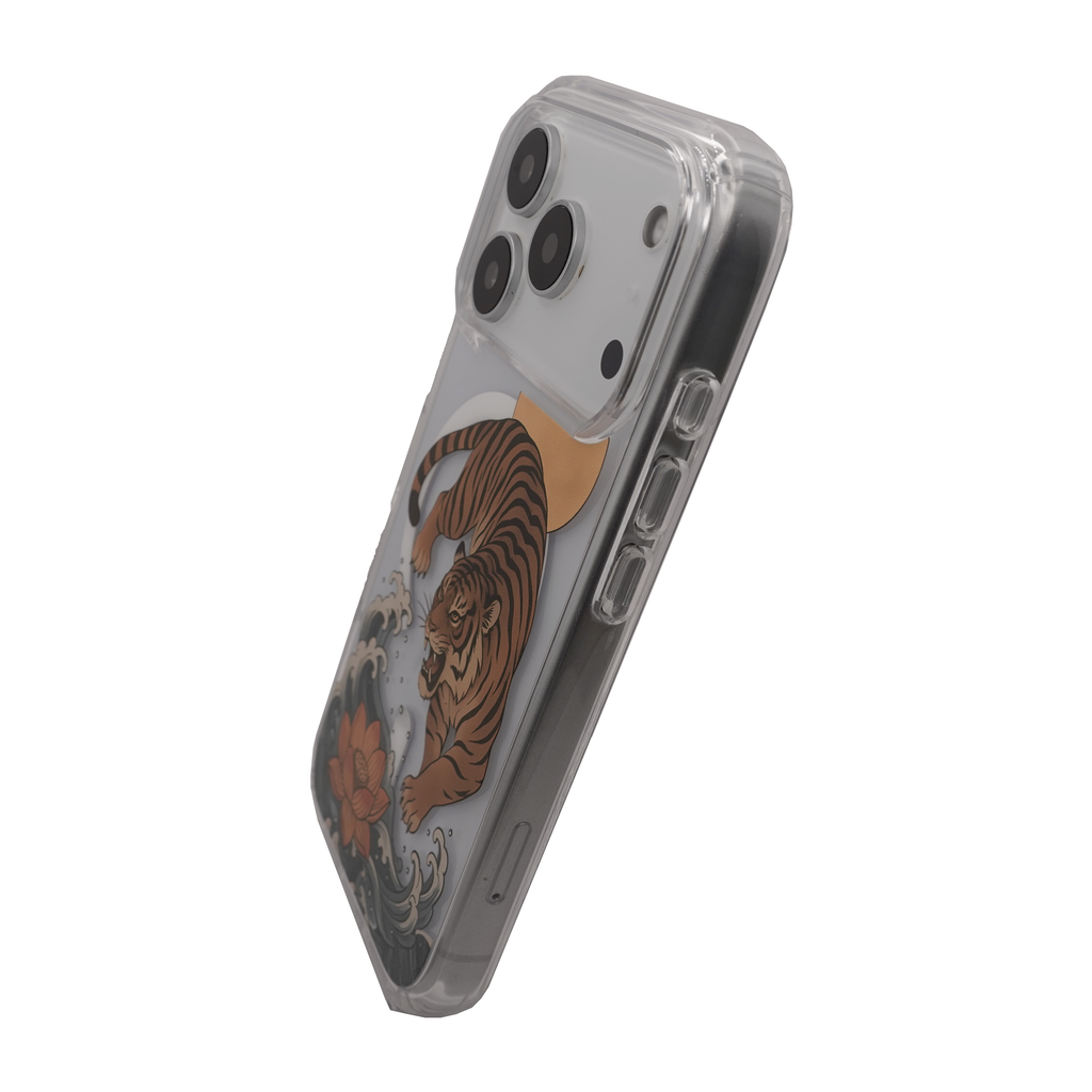 Lotus Tiger MagSafe Case for iPhone 17 Series