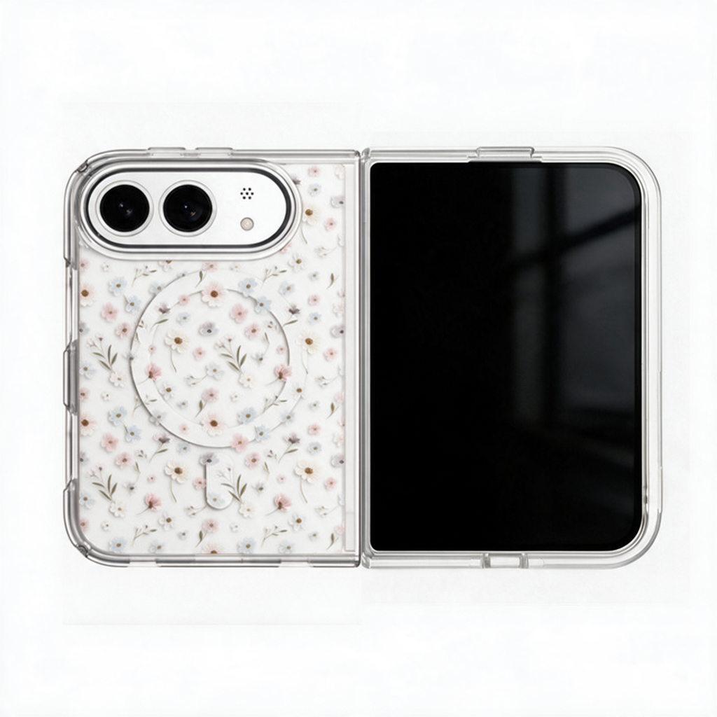 Mini Flower MagSafe Case for iPhone Duo