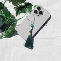 Short Norigae Green Phone Charm