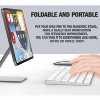 Oscar Magnetic iPad Stand with Wireless Charging Pad for iPad Pro / Air (11 inch / 12.9 inch) [Online Exclusive]