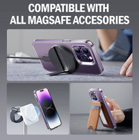 iPhone 15 Magnetic Case Clear Transparent Slim Shockproof MAgsafe Cover [Online Exclusive]