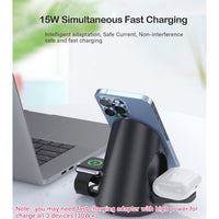 [Gift Under $100] 3 in 1 Magsafe Wireless Charging Station Charger Stand for iPhone [ online exclusive ]