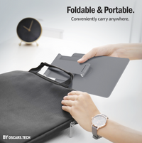 Oscar Magnetic iPad Stand with Wireless Charging Pad for iPad Pro / Air (11 inch / 12.9 inch) [Online Exclusive]