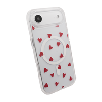Heart magsafe Red Case for iPhone 17 Series
