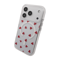 Heart magsafe Red Case for iPhone 17 Series