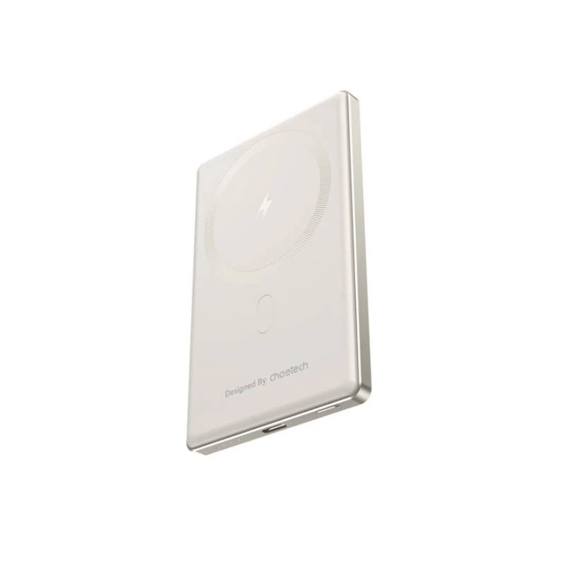 Choetech Super Slim 5000 MagSafe White Power Bank