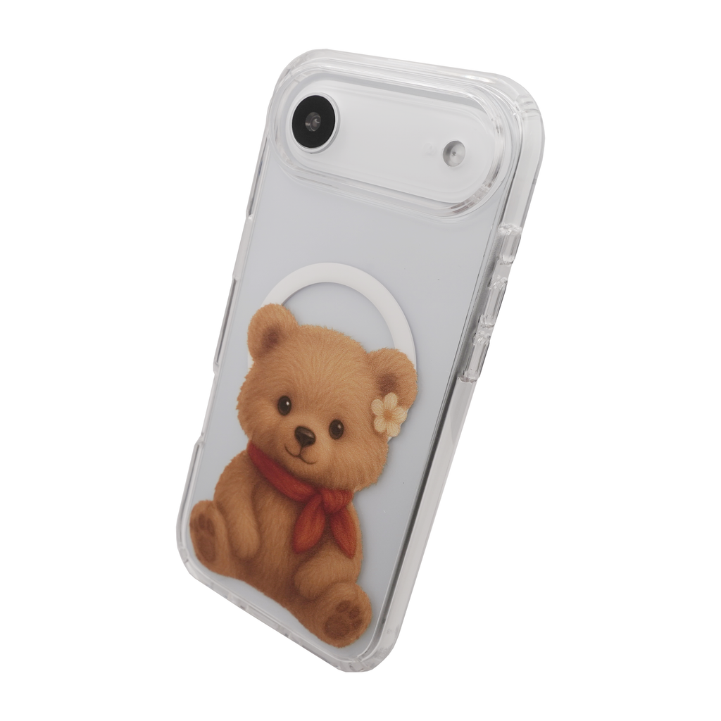 Teddy Bear magsafe Case for iPhone 17 Series