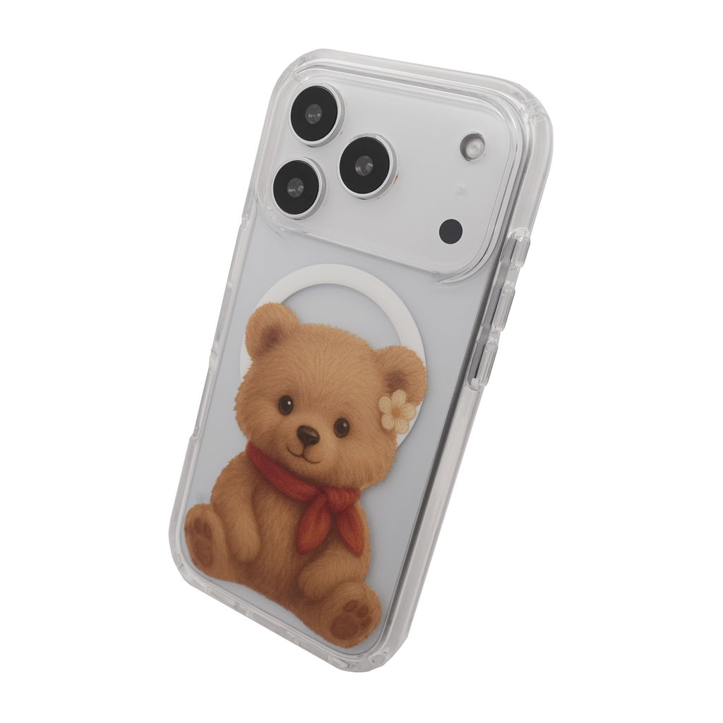 Teddy Bear magsafe Case for iPhone 17 Series