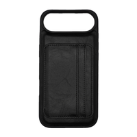 Vins Stand Wallet Black Case for iPhone 17 Series