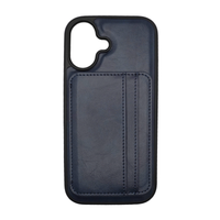 Vins Stand Wallet Blue Case for iPhone 17 Series