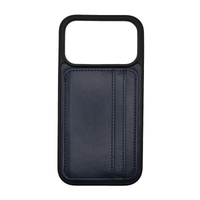 Vins Stand Wallet Blue Case for iPhone 17 Series