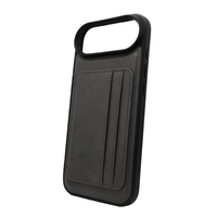 Vins Stand Wallet Gray Case for iPhone 17 Series