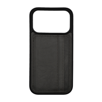 Vins Stand Wallet Gray Case for iPhone 17 Series