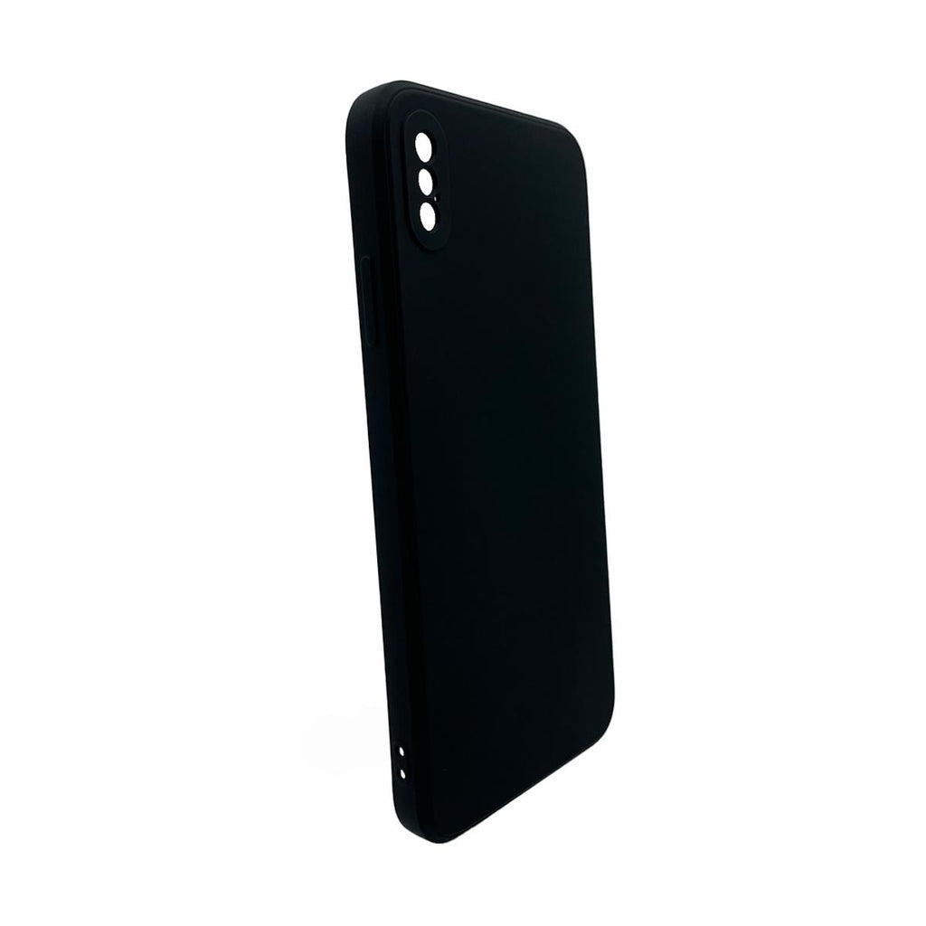 OneFlow SlimShield PRO Custodia Flessibile Per IPhone XS Max – Silicone E TPU, Ultra Sottile, Antiscivolo, Antiurto, Colore Nero