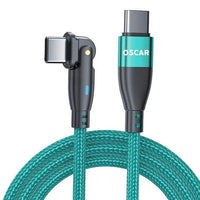 Oscar 180° Rotating 60W Fast Charge USB-C to USB-C Cable (1M / 2M) [Online Exclusive]