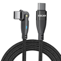 Oscar 180° Rotating 60W Fast Charge USB-C to USB-C Cable (1M / 2M) [Online Exclusive]