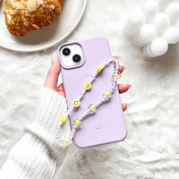 Oscar Daisy Smiley Pearl Phone Charm