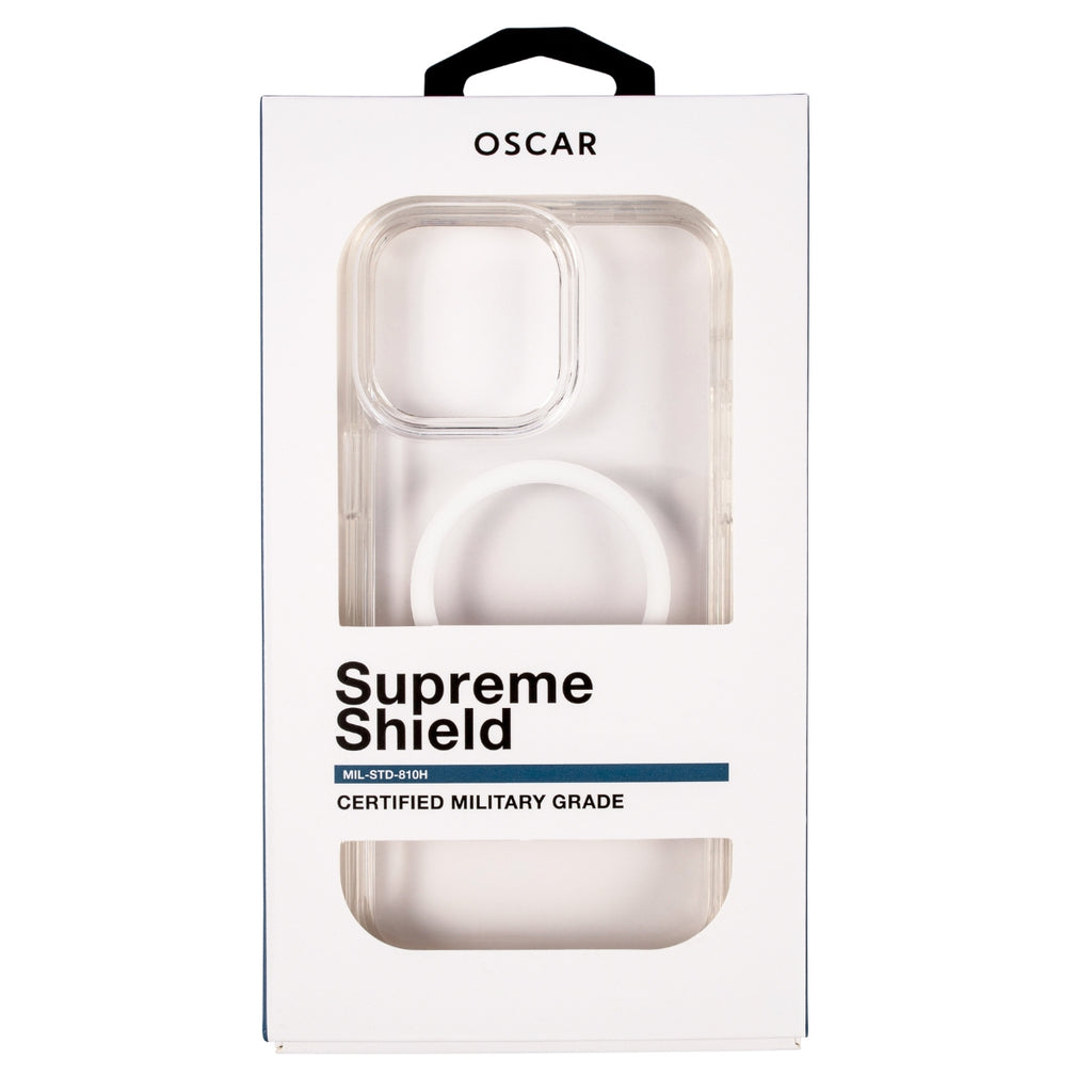 Oscar Supreme Shield Clear Case with MagSafe for iPhone 14 / iPhone 14 Plus / iPhone 14 Pro / iPhone 14 Pro Max