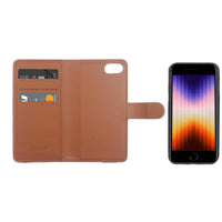 Oscar Detachable Leather Magnetic + MagSafe Wallet Case for iPhone SE 2022