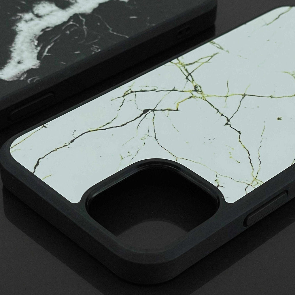 Oscar Marble Back Case for iPhone 12 Mini