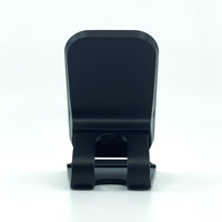 Oscar Black Leather Fast Wireless Charging Stand - Power Adapter Included