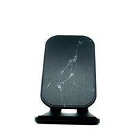 Oscar Black Marble Fast Wireless Charging Stand - Power Adapter Included