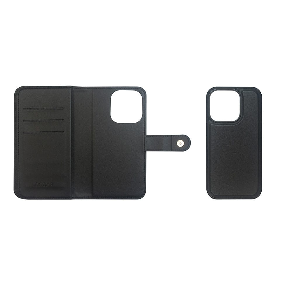 Oscar Leather Double Detachable Case with MagSafe for iPhone 14 Pro