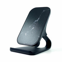 Oscar Black Marble Fast Wireless Charging Stand - Power Adapter Included