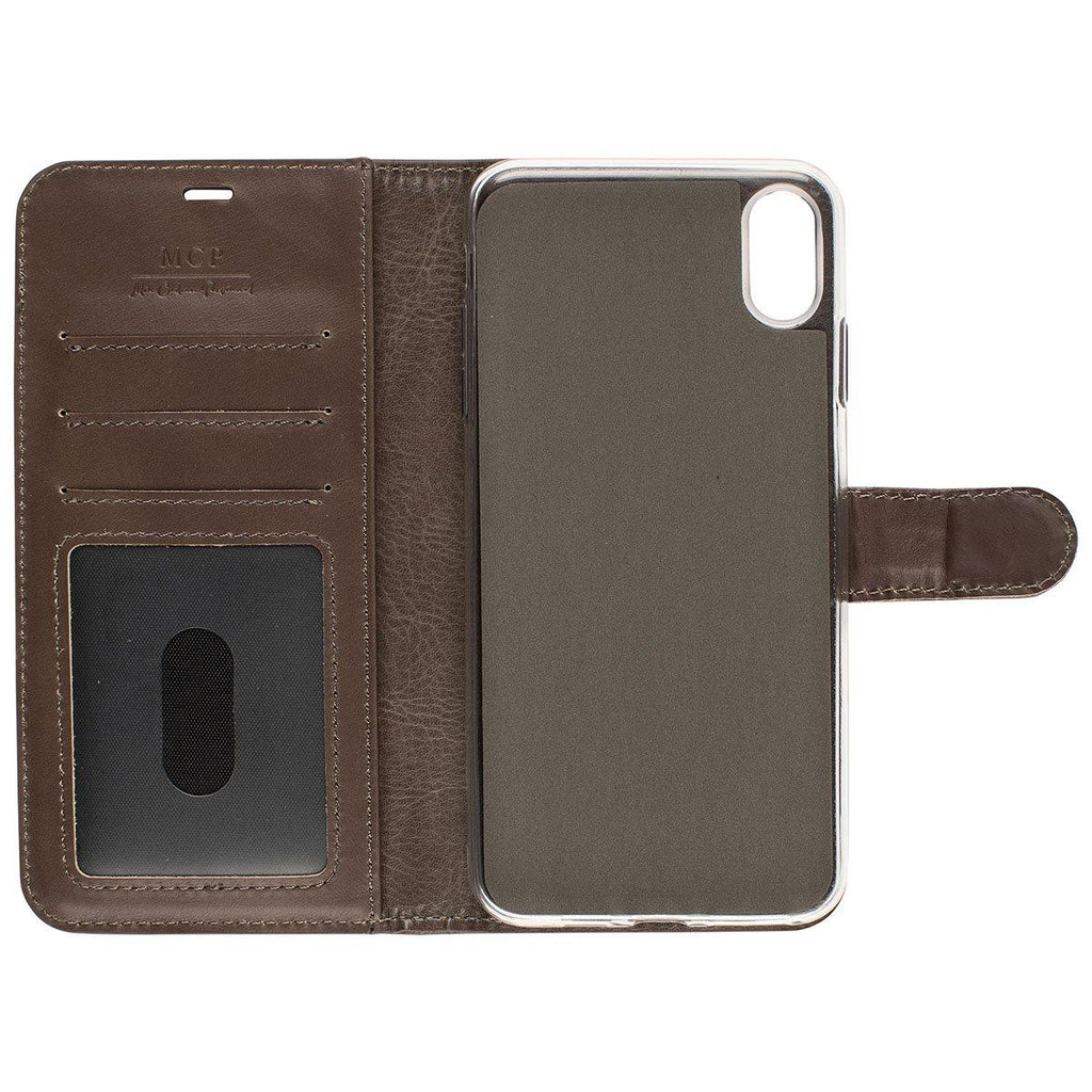 Oscar Genuine Leather Wallet Case for iPhone XS Max