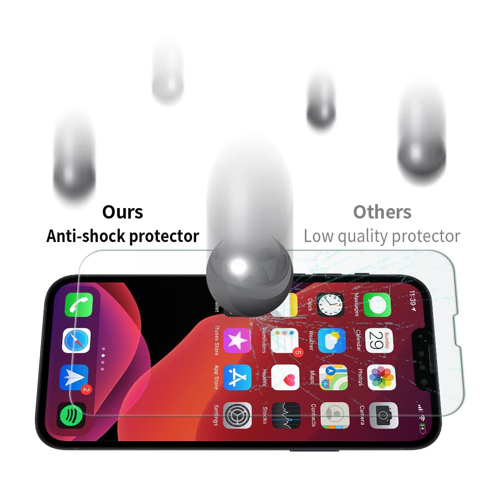 Oscar Tempered Glass Screen Protector for iPhone 14 / 14 Plus / 14 Pro / 14 Pro Max