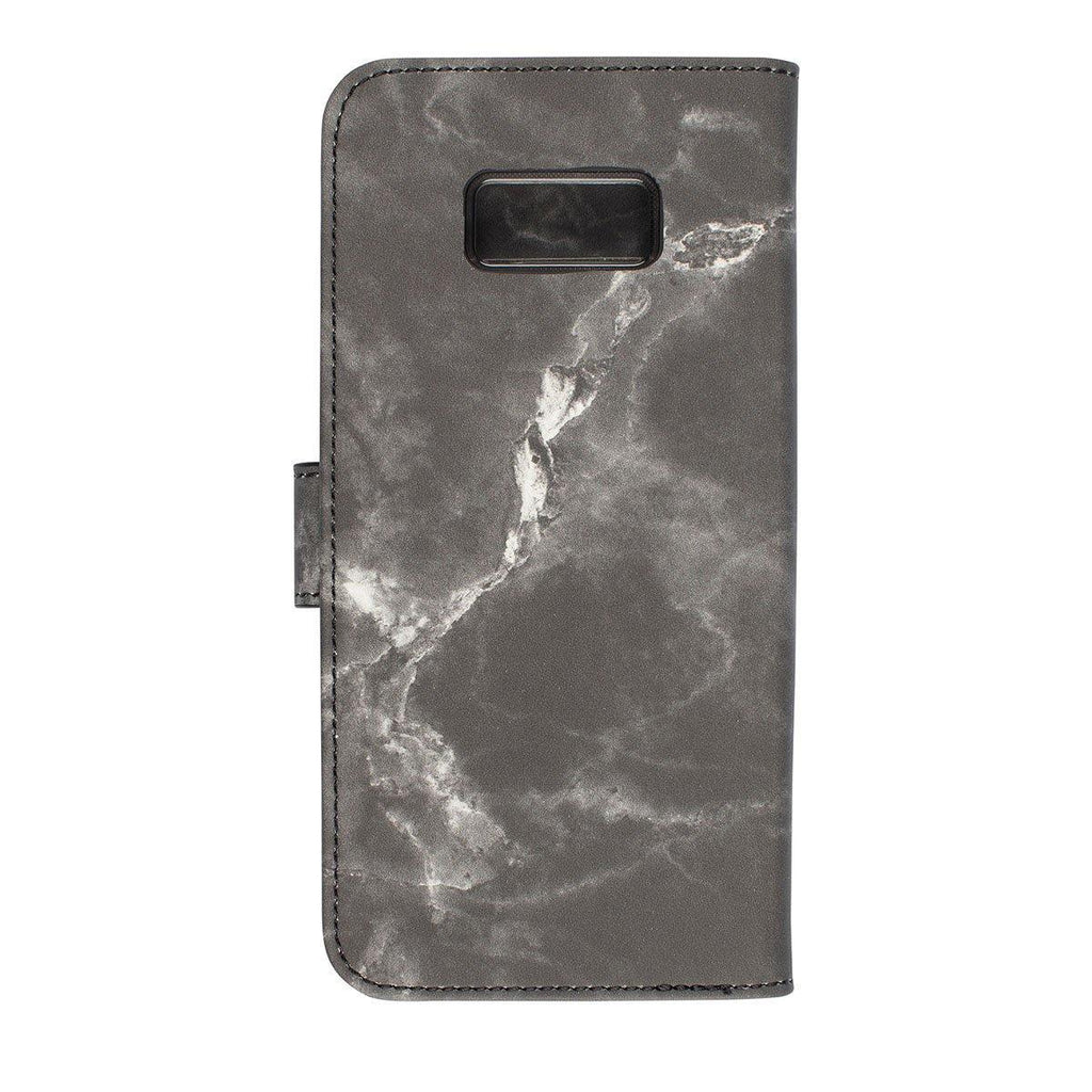 Oscar Marble Diary Wallet Case for Samsung Galaxy S8 Plus