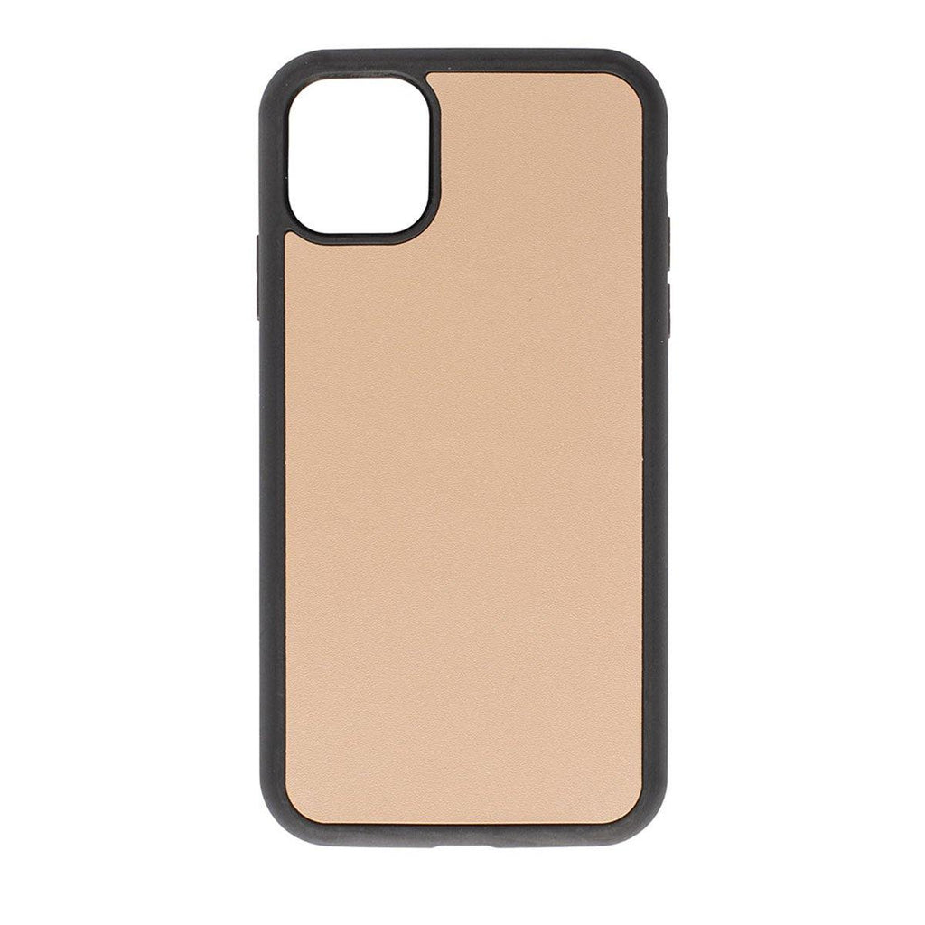 Oscar Nappa Leather Back Case for iPhone 11