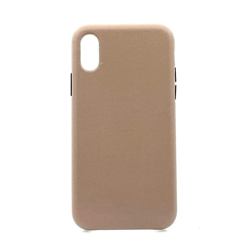 Oscar Real Leather Case for iPhone X/XS (Grey)