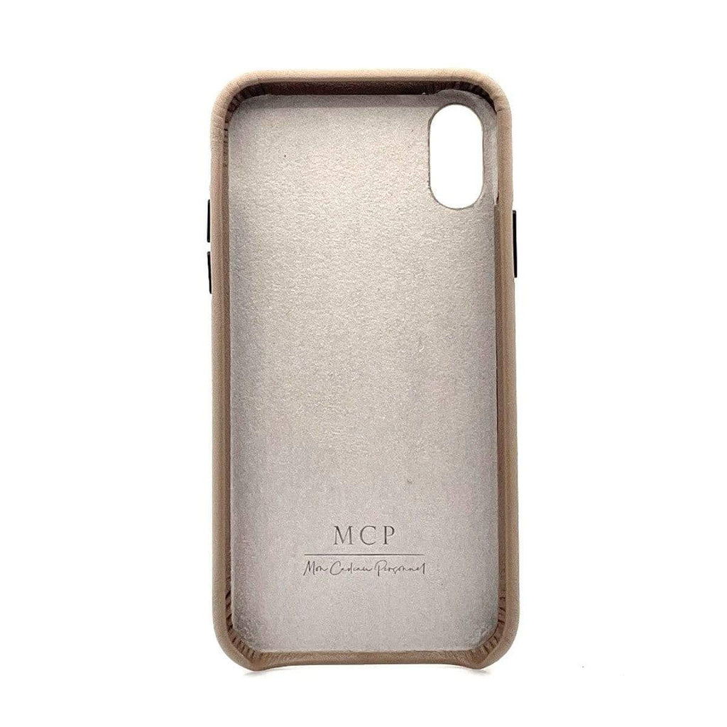 Oscar Real Leather Case for iPhone X/XS (Grey)