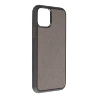 Saffiano Leather Back Case for iPhone 11 Pro