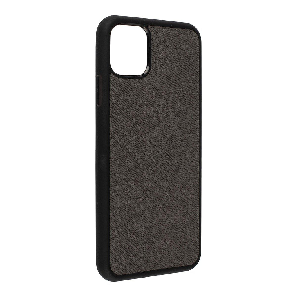 Oscar Saffiano Leather Back Case for iPhone 11 Pro Max