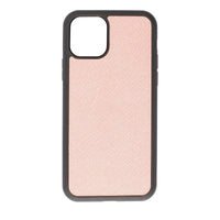 Saffiano Leather Back Case for iPhone 11 Pro