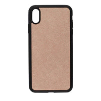 Oscar Saffiano Leather Back Case for iPhone XS Max