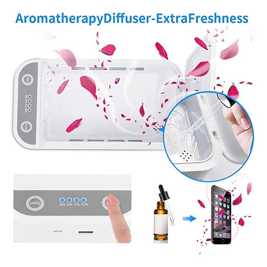 Oscar UV Smartphone Sanitiser - Steriliser & Aroma Diffuser